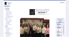 Desktop Screenshot of acsaregion7.net